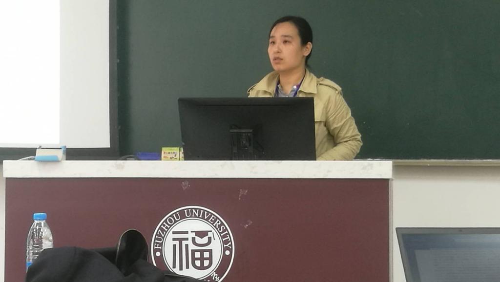 邓洁博士做主题发言
