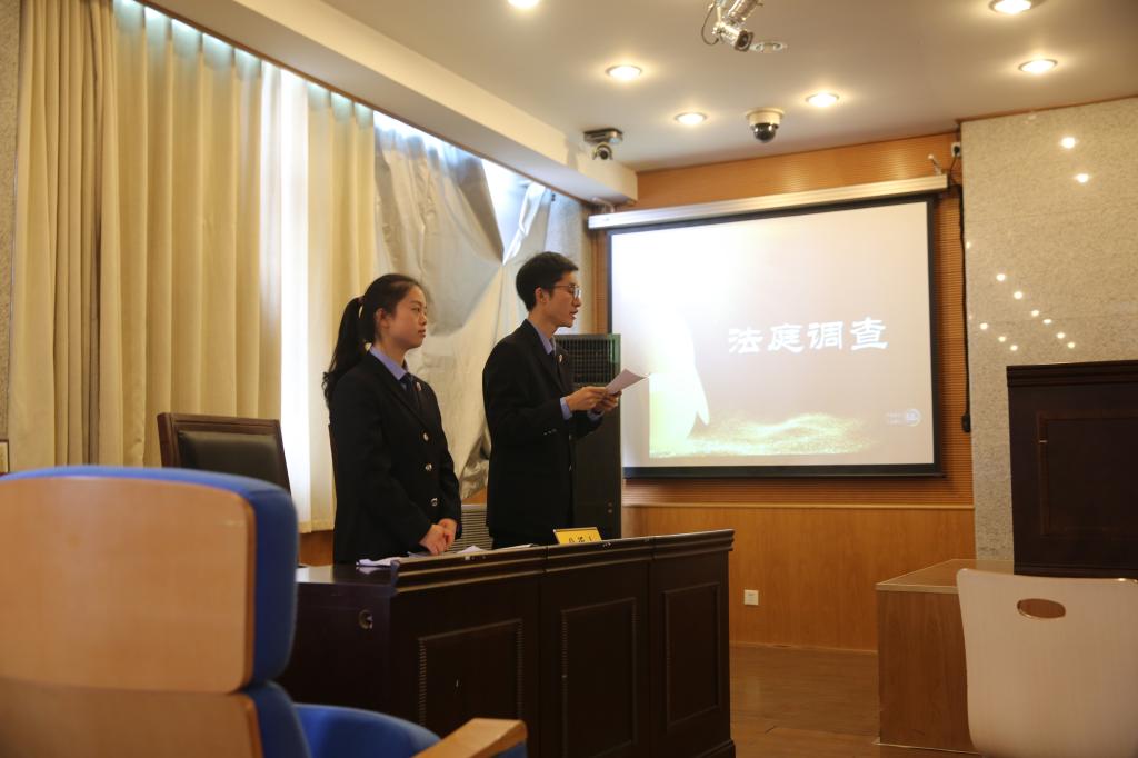 我院选手们比赛现场