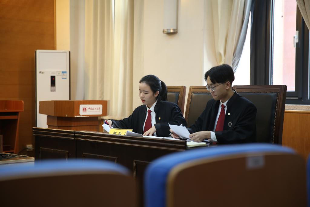 我院选手们比赛现场